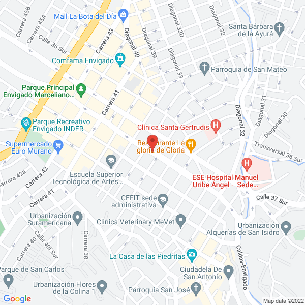 Mapa de Antiguedades Telaraña