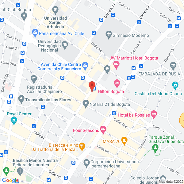 Mapa de Alonso Y Alonso Asociados S.A.S.
