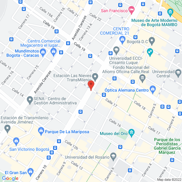 Mapa de Asejuricobras Ltda.