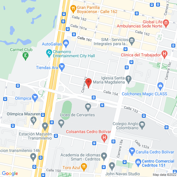 Mapa de Asesorías Contables Robin Tapia
