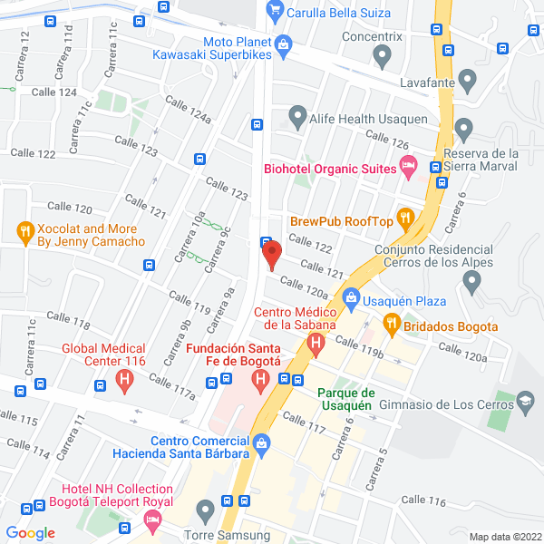 Mapa de Armonía Cuidados Especiales S.A.S.