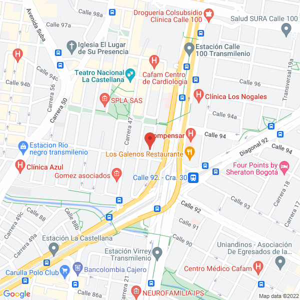Mapa de Altatec Ltda.
