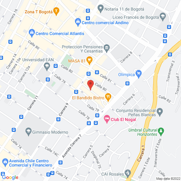 Mapa de Alternativas Alimenticias S.A.