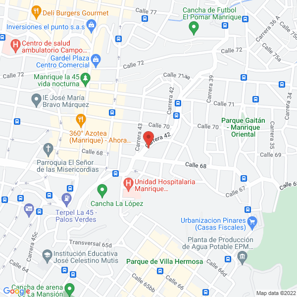 Mapa de Arlequines & Malabares