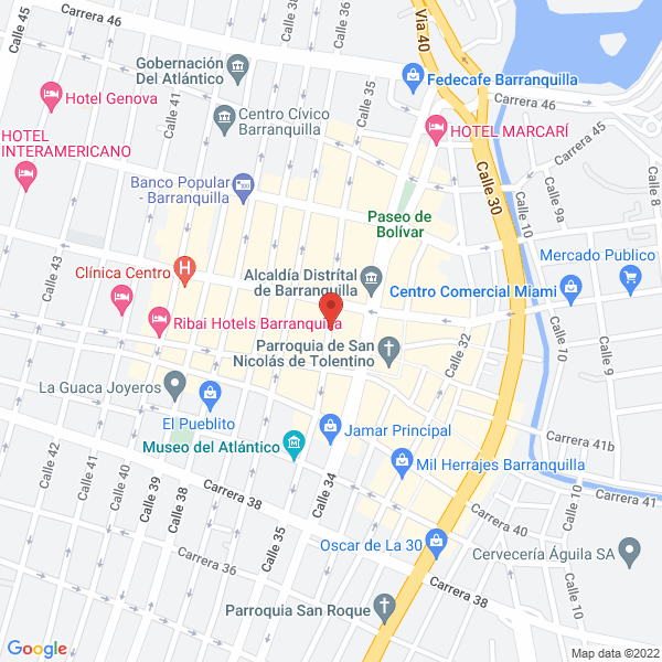 Map of Almacén Kankan