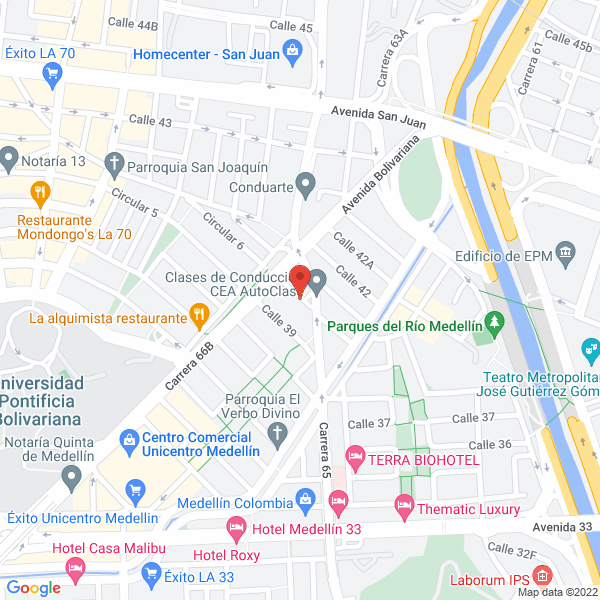 Mapa de Banquetes Josefina Cardona Giraldo