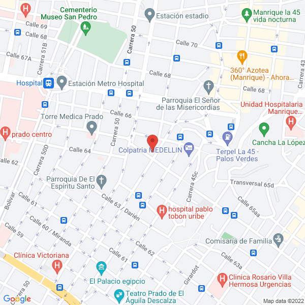 Mapa de Banquetes Omaira