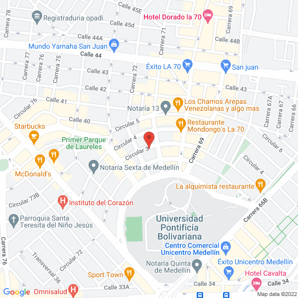Mapa de Banquetes Villareal
