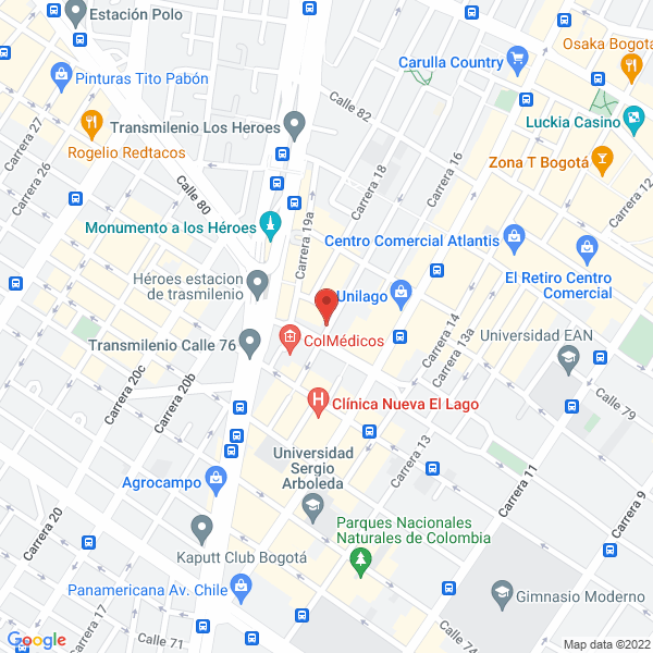 Mapa de Arteaga Diaz Juan M.