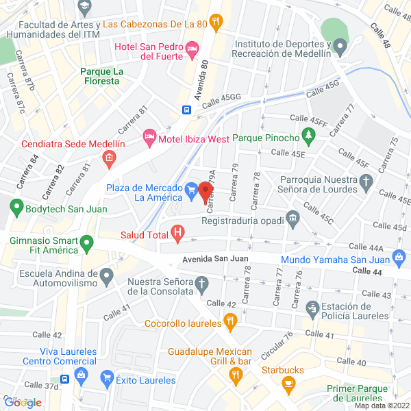 Mapa de Artesanias Adela