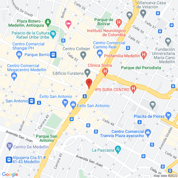 Mapa de Aseprozda Ltda.