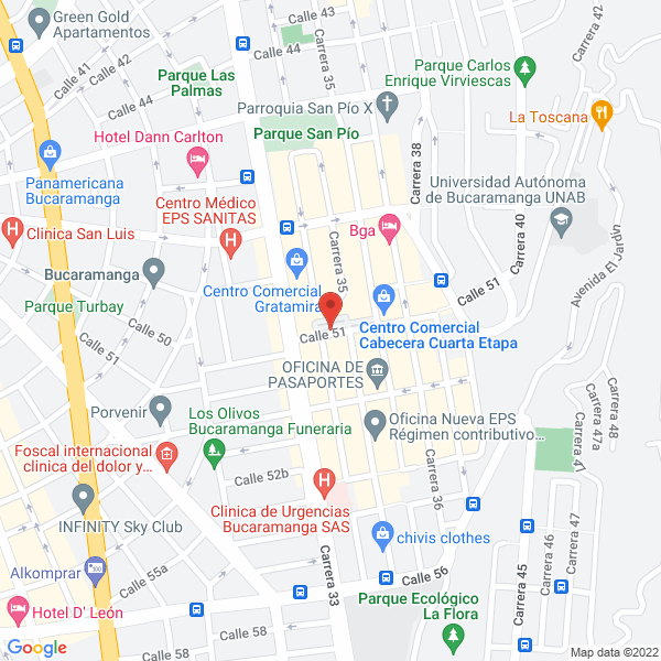 Map of Amaya Isaza Carlos