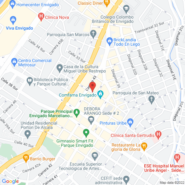 Mapa de Anclau Comunicaciones