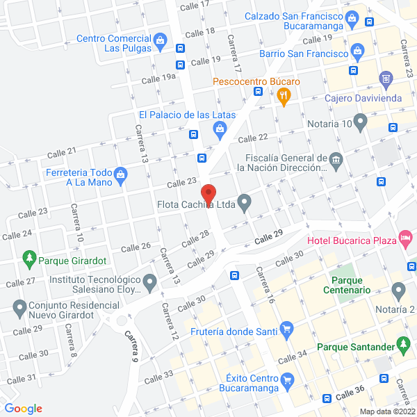 Map of Alvarez Méndez Carlos Eduardo