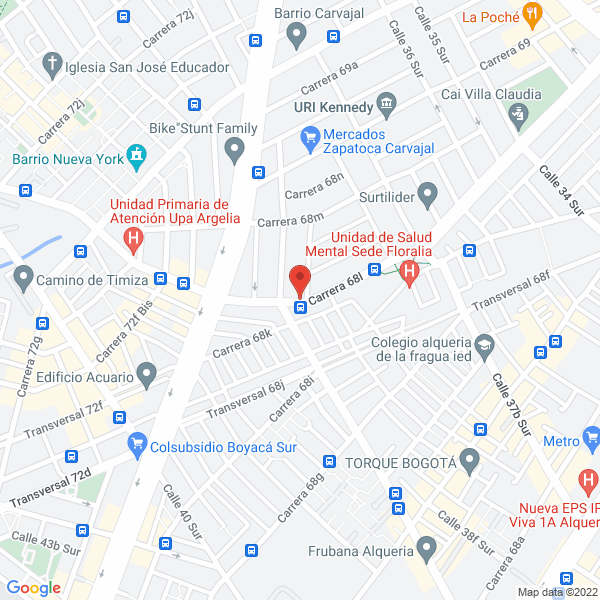 Mapa de Amarrescol