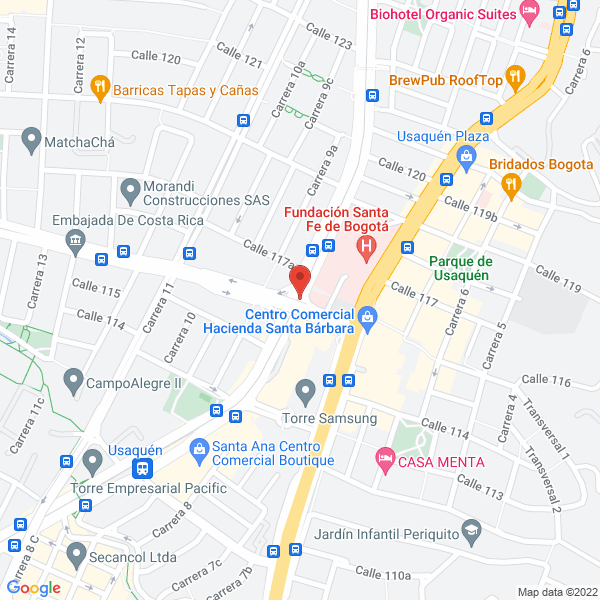 Mapa de Consultorio Médico Dr Amaya Espinosa Felipe
