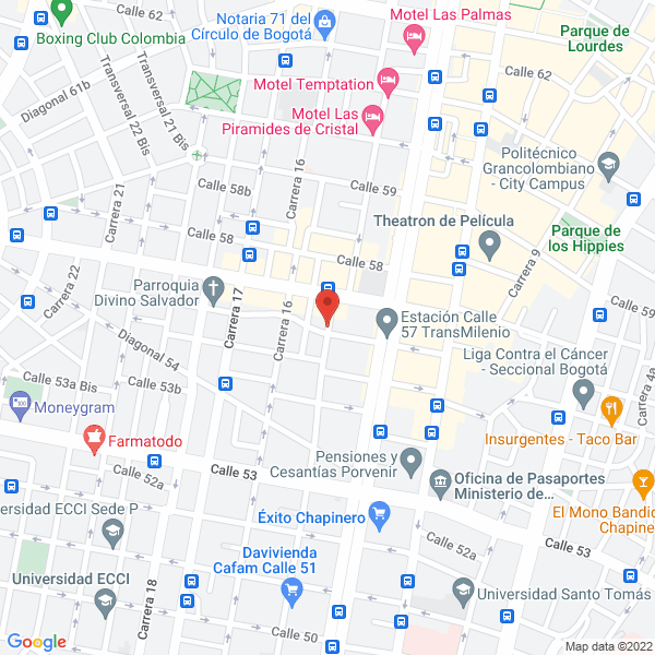 Mapa de Bifar S.A.S