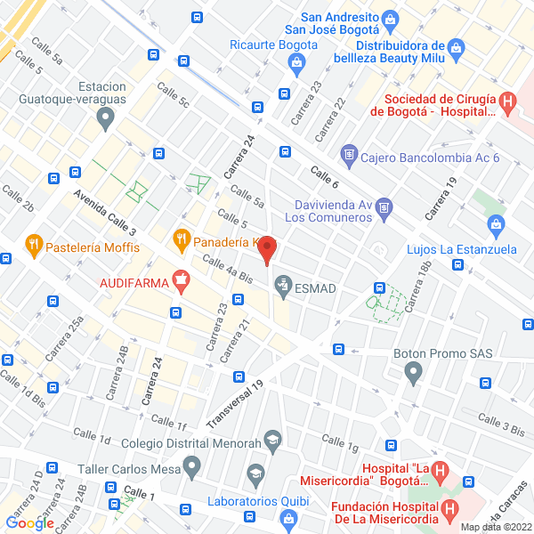 Mapa de Blisteco S.A.