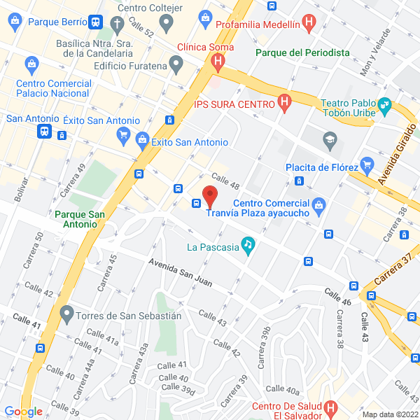 Mapa de Bob'S Pizza