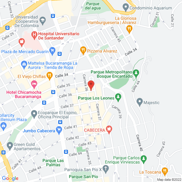 Map of Boca Laboratorio Odontológico
