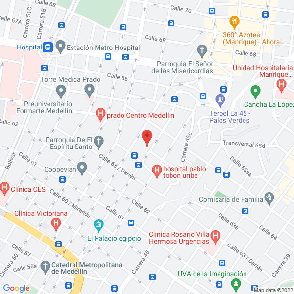 Mapa de Bocadillos Del Castillo