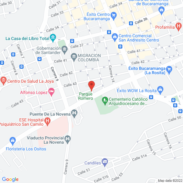 Map of Arreglos Floristería Milagritos