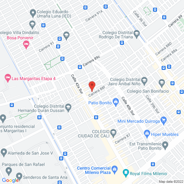 Mapa de Arteacero Ps