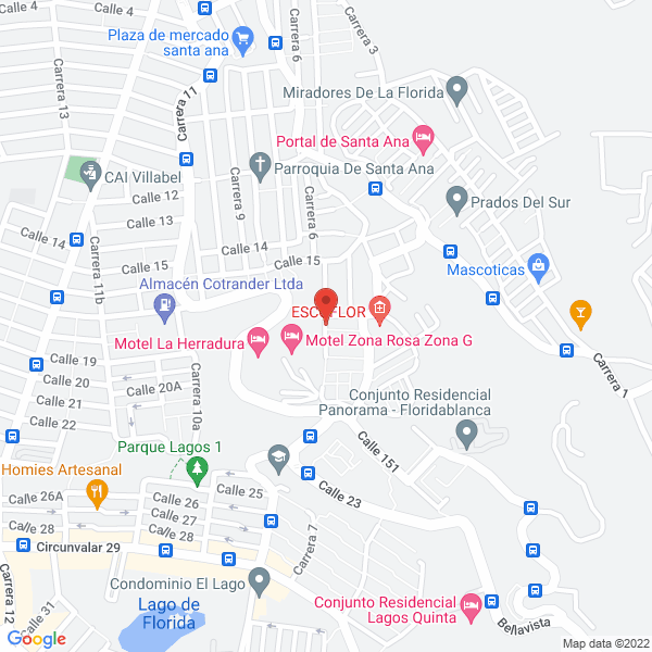 Map of Artec Frio