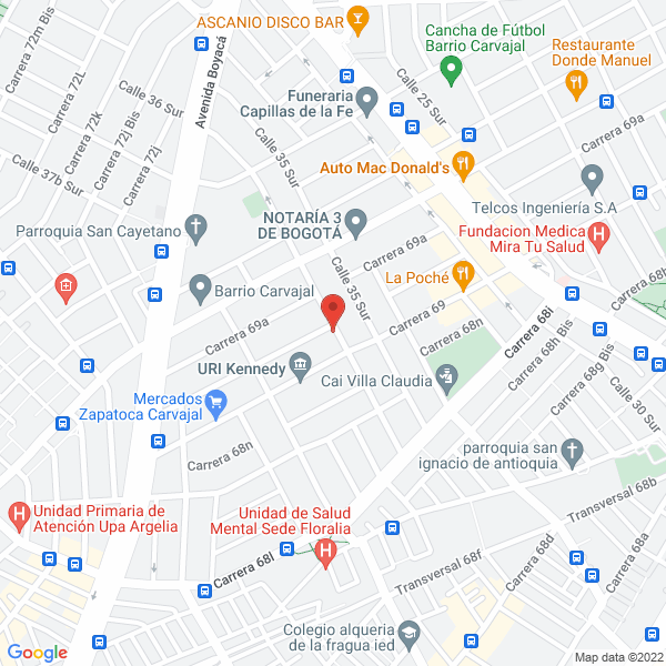 Mapa de Azul Sillas De Oficina