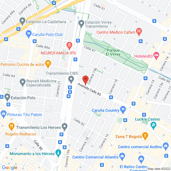 Mapa de Azula Franco María Consuelo