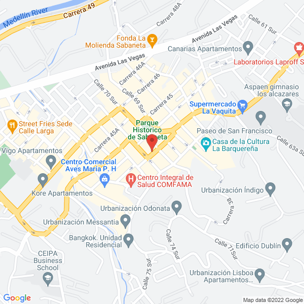 Mapa de Baúl De Pandora