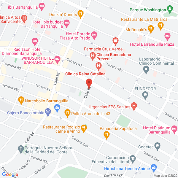 Map of Ayudamos Ltda.