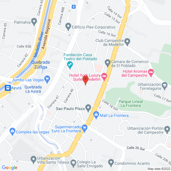 Mapa de Az Agencia De Marca