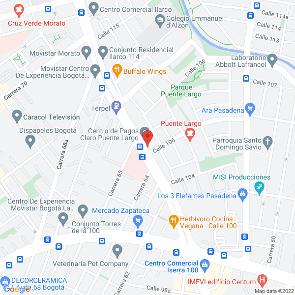 Mapa de B & P Bienes Y Proyectos S.A