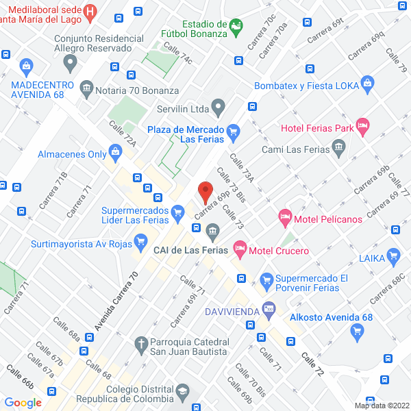 Mapa de Bacon Solutions S.A.S.