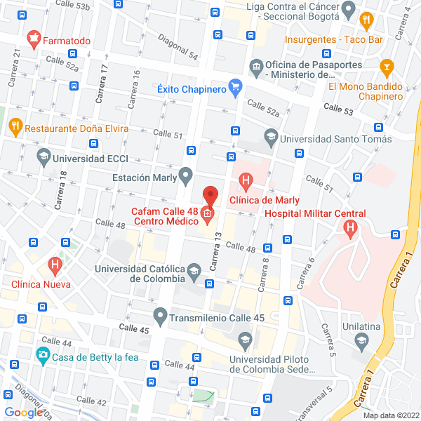 Mapa de Báez Ingeniería S.A.S.