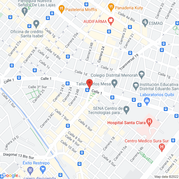 Mapa de Automotores Trading S.A.S.