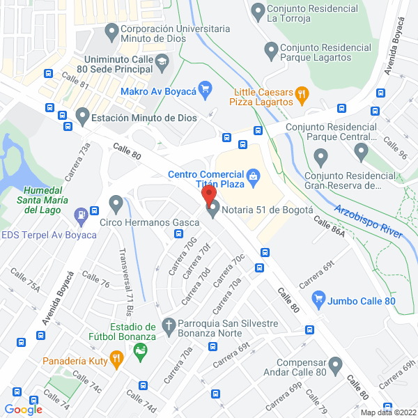 Mapa de Bolsa Comercializadora De Vehículos