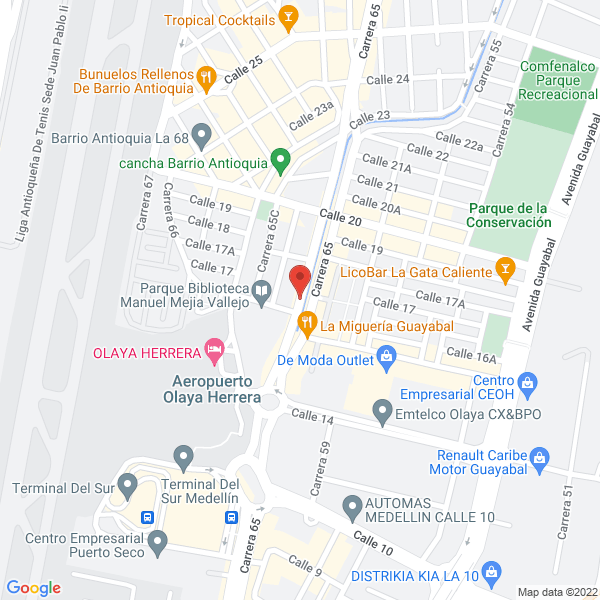 Mapa de Borani