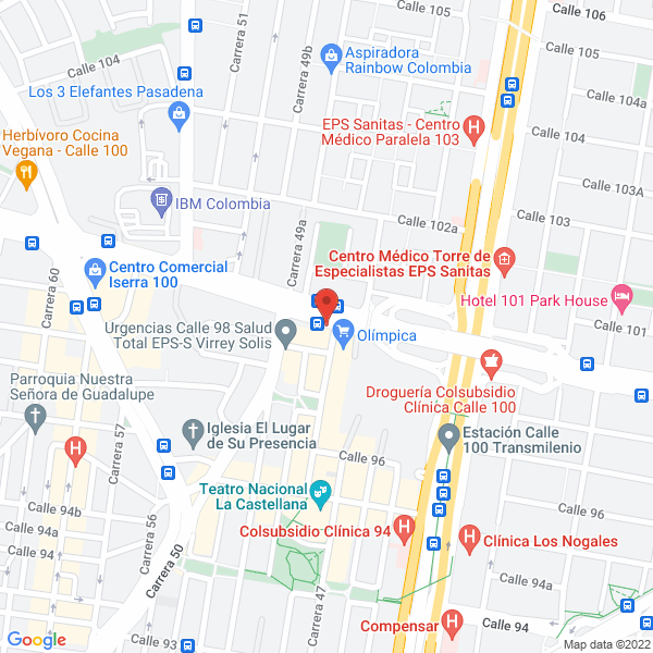 Mapa de Brasas Y Broaster