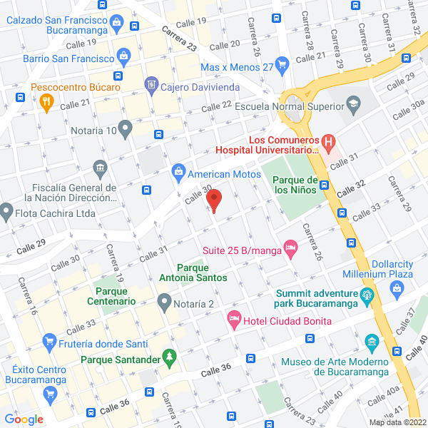 Map of Ardila Romero Yenson