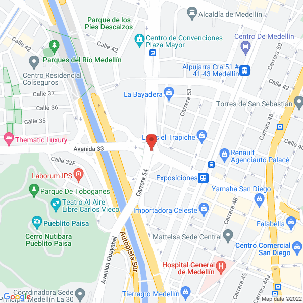 Mapa de Arepas Rellenitas Al Carbón