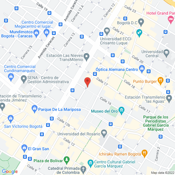 Mapa de Arepas Y Carnes