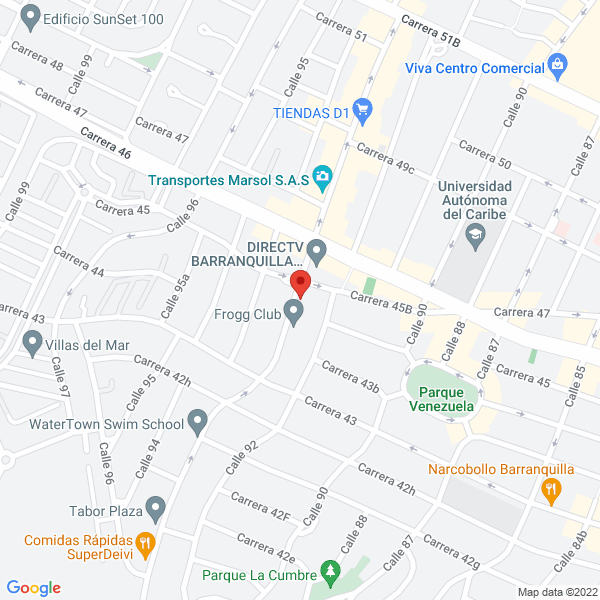 Map of Burbano Diago Lolita