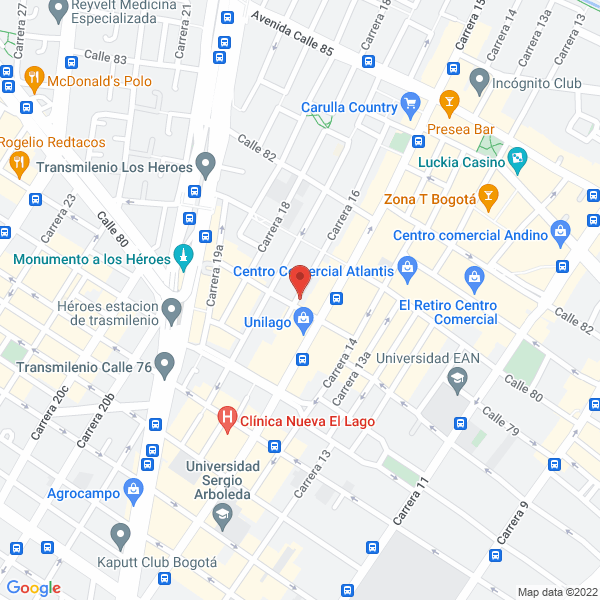 Mapa de Business Computer & Technology S.A.S.