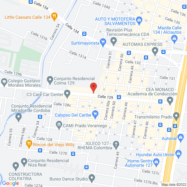 Mapa de Bvc Turismo Ltda