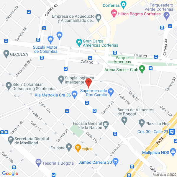 Mapa de C & C Electroindustriales