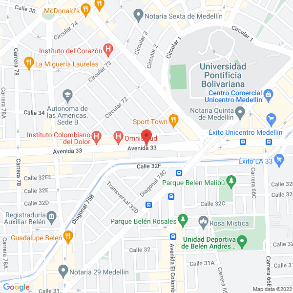 Mapa de Biónica Protection