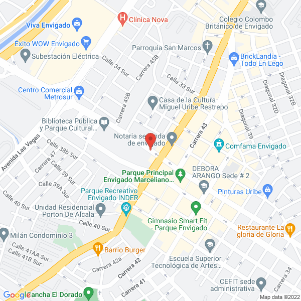 Mapa de Bizcochos Y Postres De Oli