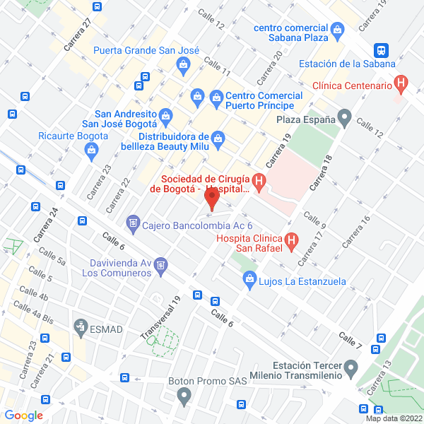 Mapa de Astrorepuestos Ltda.
